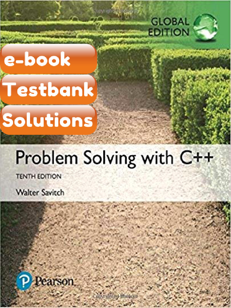 Testbank Problem Solving With C 10th Edition Global Download | PDF | E ...