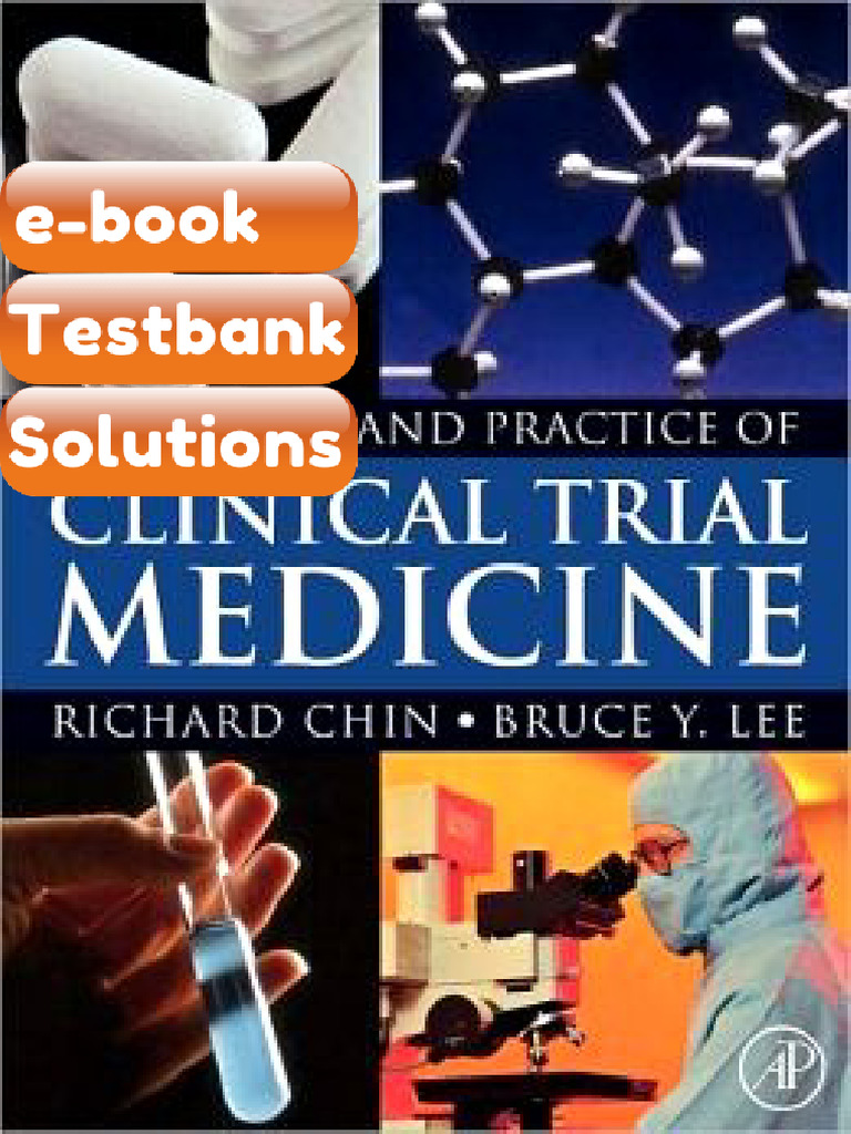 Principles and Practice of Clinical Trial Medicine Testbank & E-book ...