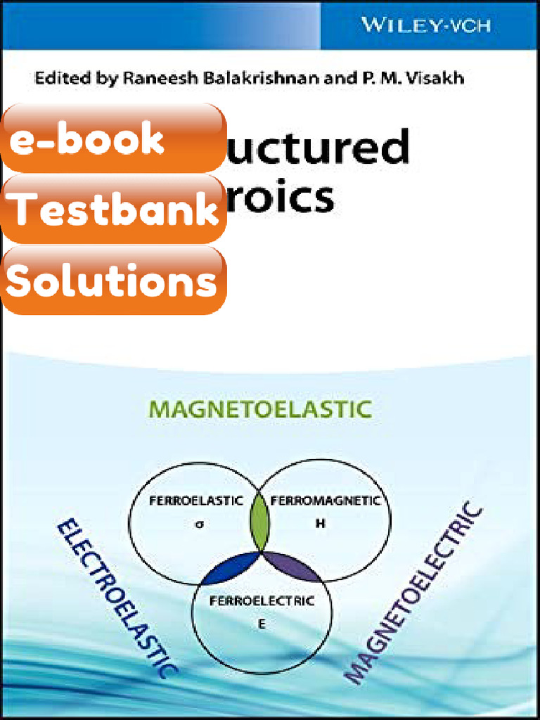 Testbank for Nanostructured Multiferroics Raneesh Balakrishnan | PDF ...