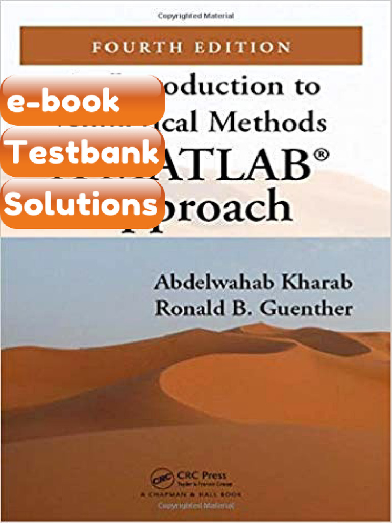 Testbank An Introduction To Numerical Methods A MATLAB Approach Fourth ...