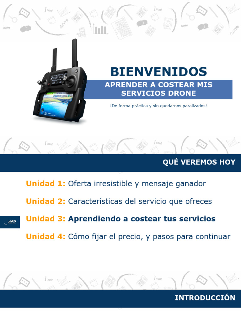 3.aprender A Costear Mis Servicios Drone | PDF | Estado de resultados ...