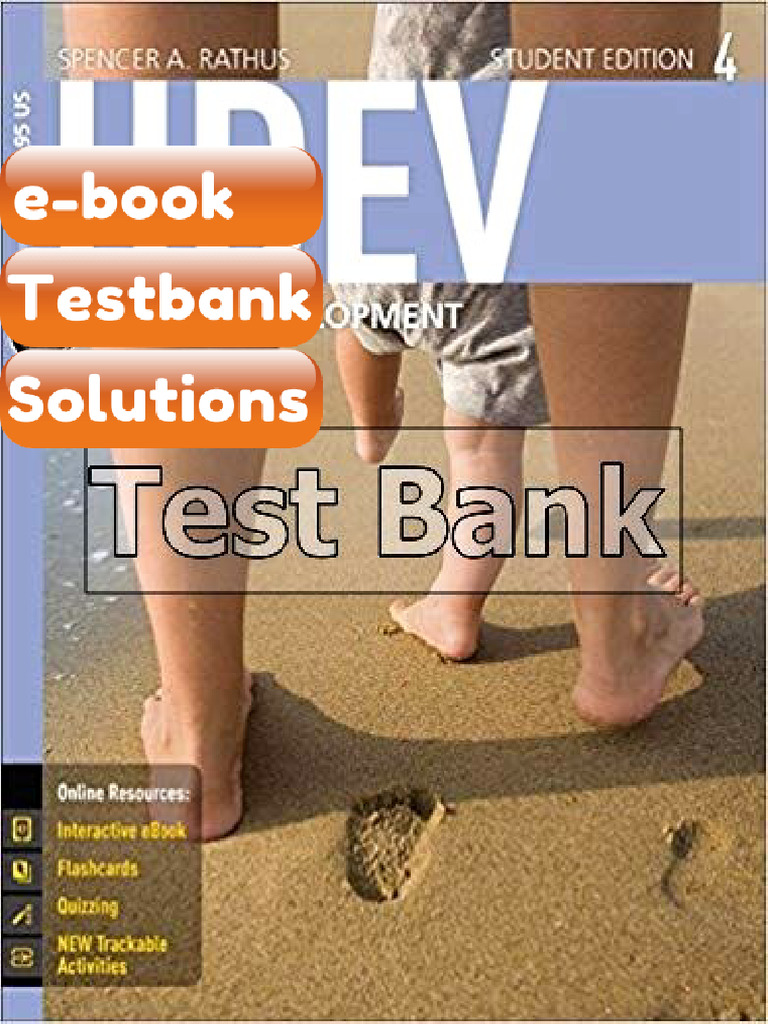 Testbank For HDEV 4th Edition Rathus | PDF | Subscription Business ...