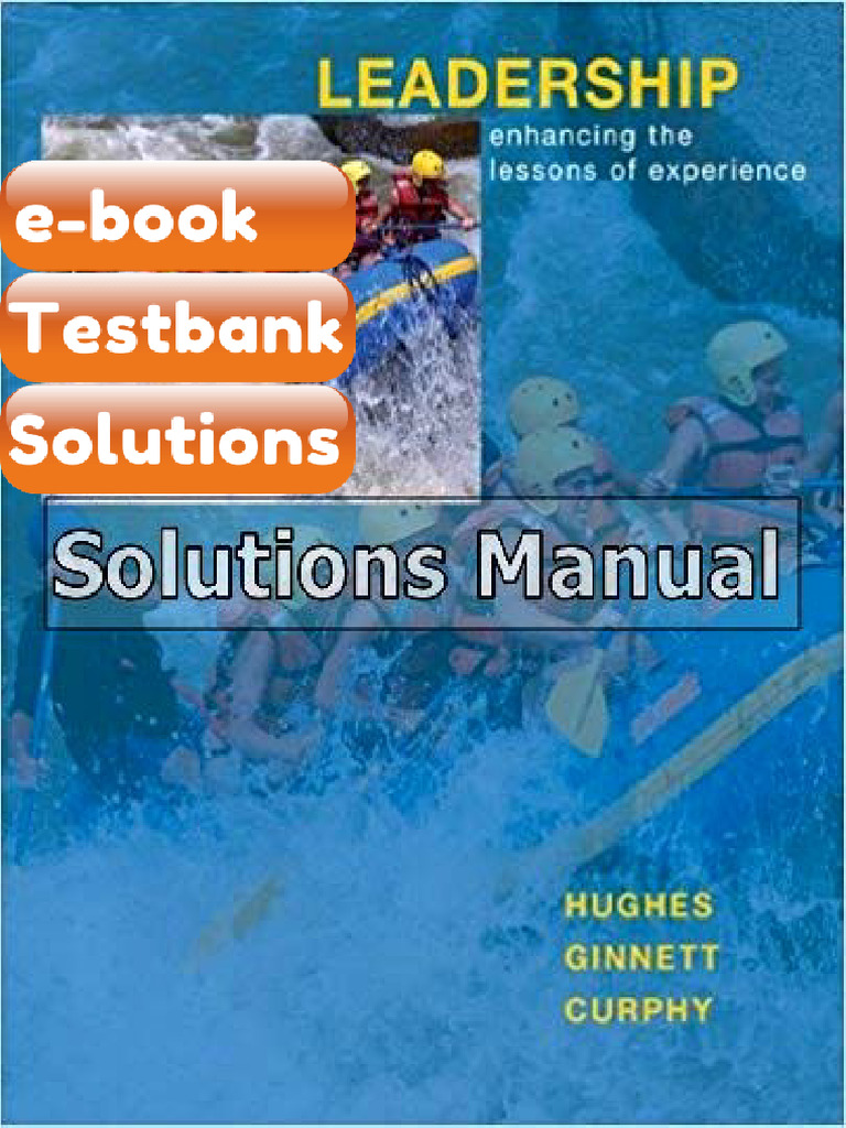 Testbank for Leadership Enhancing the Lessons of Experience 7th Edition ...