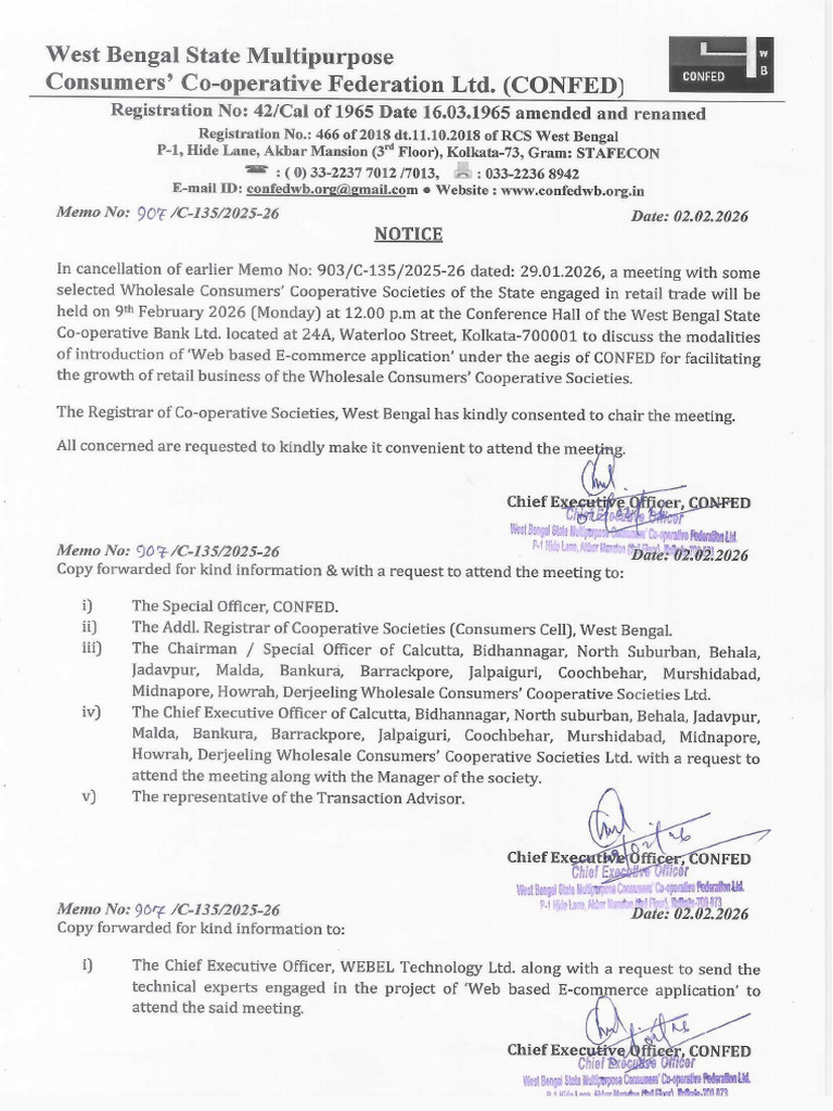 Revised Notice 09.02.2026 | PDF