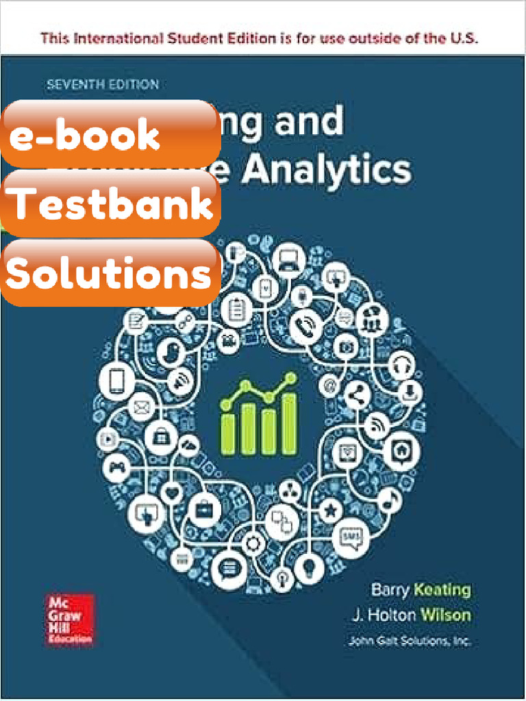Forecasting and Predictive Analytics 7th Edition by Keating Testbank ...