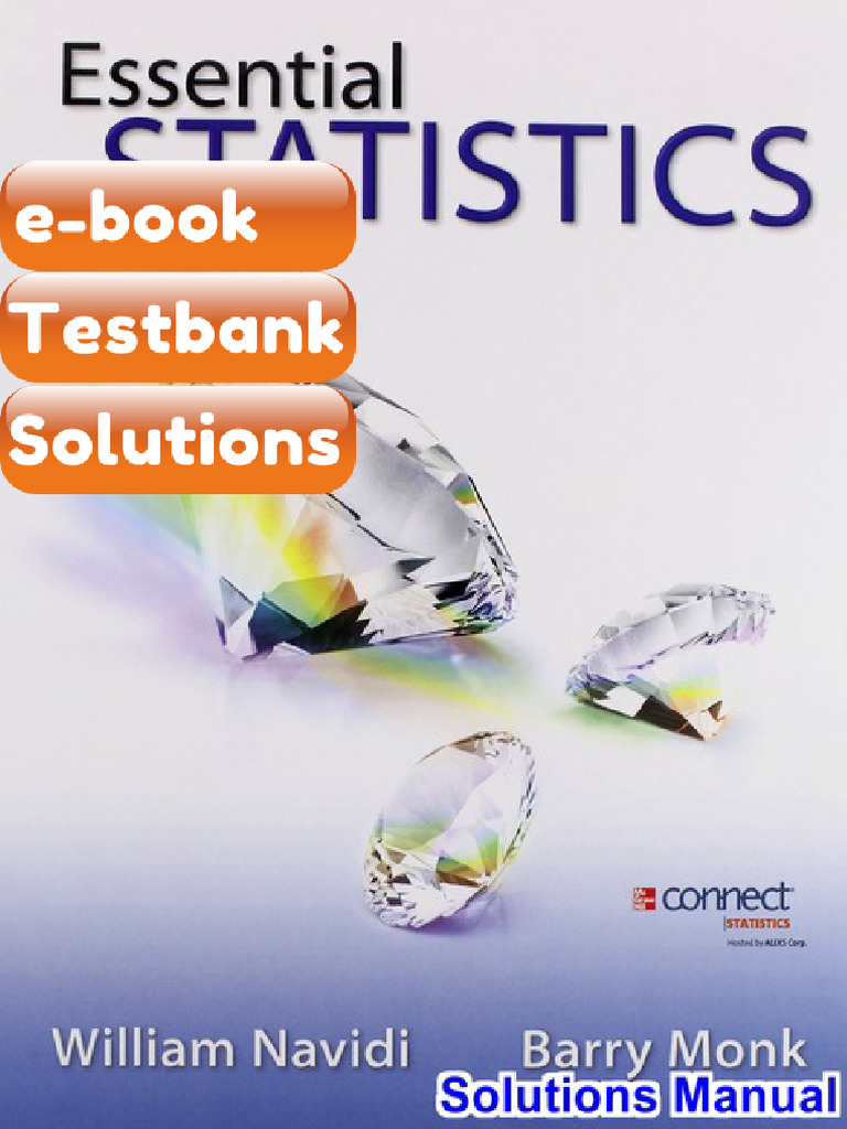 Testbank for Essential Statistics 1st Edition Navidi | PDF | Statistics ...