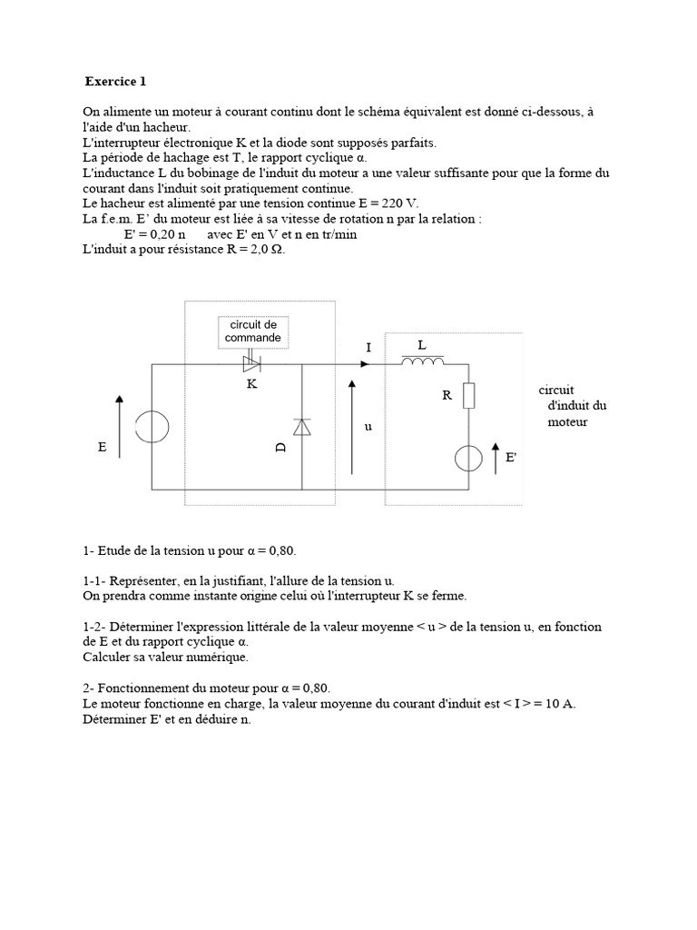 TD Elp | PDF | Électricité | Électrotechnique