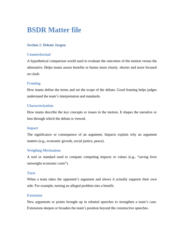 BSDR_Matterfile | PDF | Mental Health | Psychology