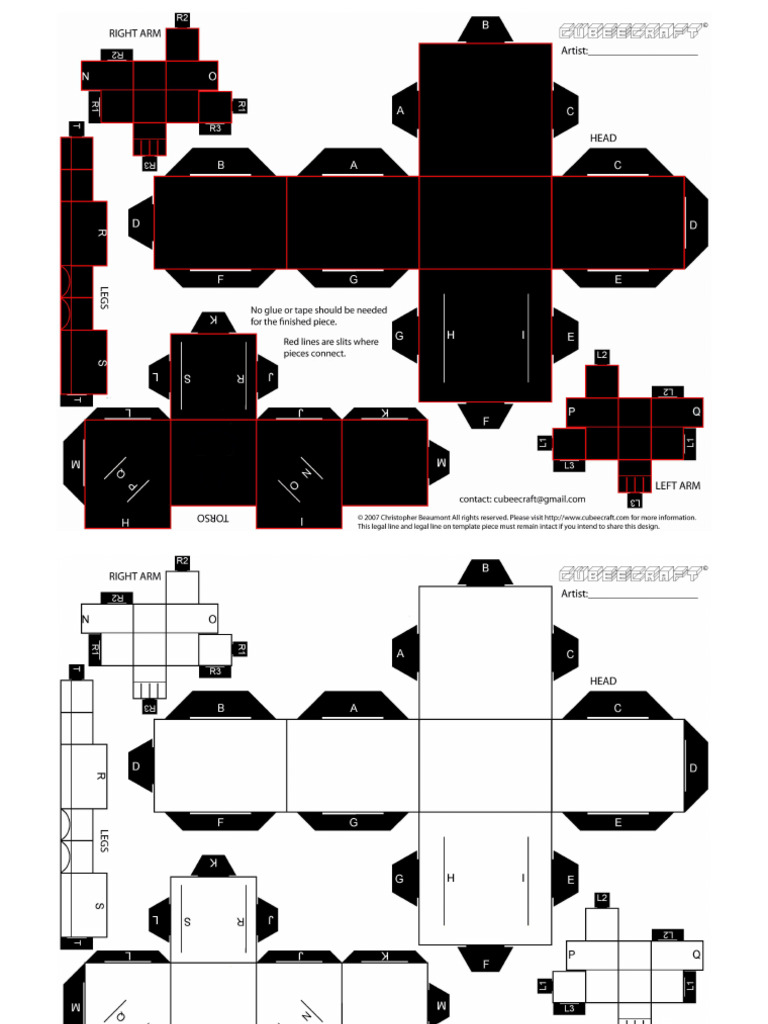 Custom Templates Paper Toy Paper Craft | PDF