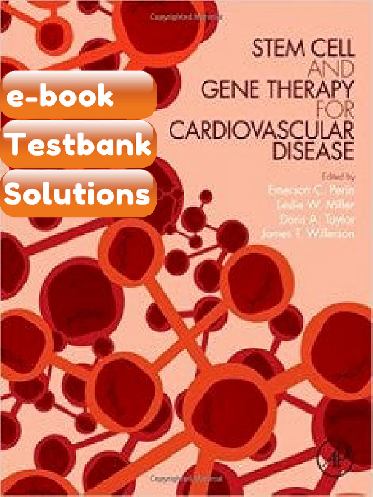 Stem Cell and Gene Therapy for Cardiovascular Disease eBook & Testbank ...