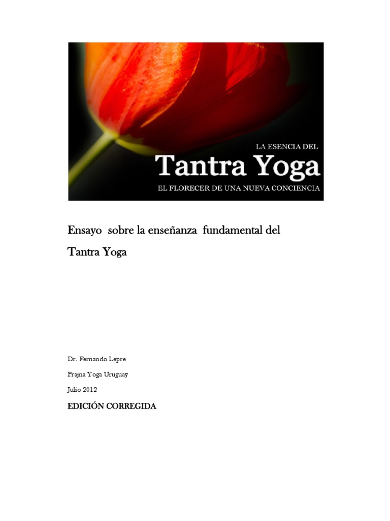 La Esencia Del Tantra | PDF | Tantra | Oración hindú y meditación
