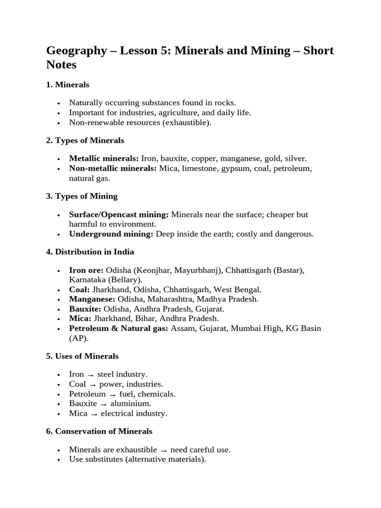 Chapter 5 Geography | PDF