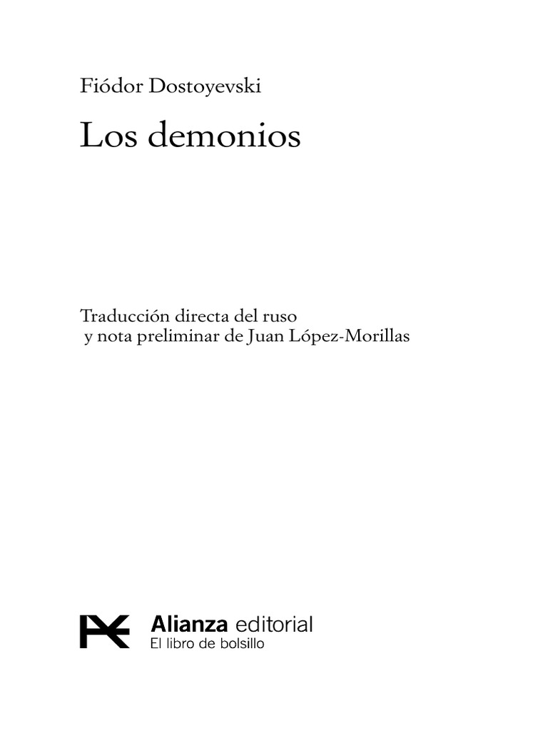 Los Demonios | PDF | Pecado