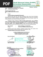 Surat Permohonan Bantuan Dana