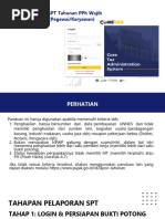 Panduan E-SPTPD untuk Wajib Pajak | PDF
