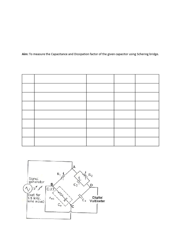 Cycle 3 | PDF | Capacitor | Voltage