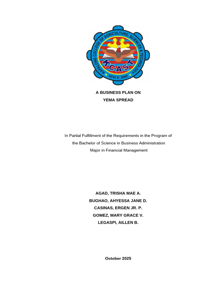 Business Plan Final Edited | PDF | Marketing | Pricing