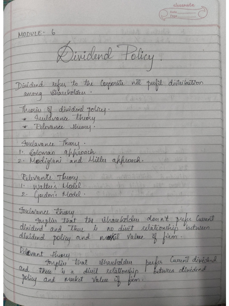 FM Notes You Can Easily Refer | PDF