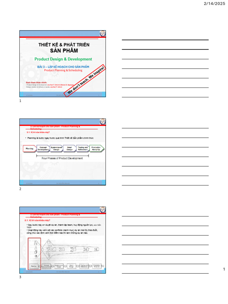 Chapter 3 Planning | PDF