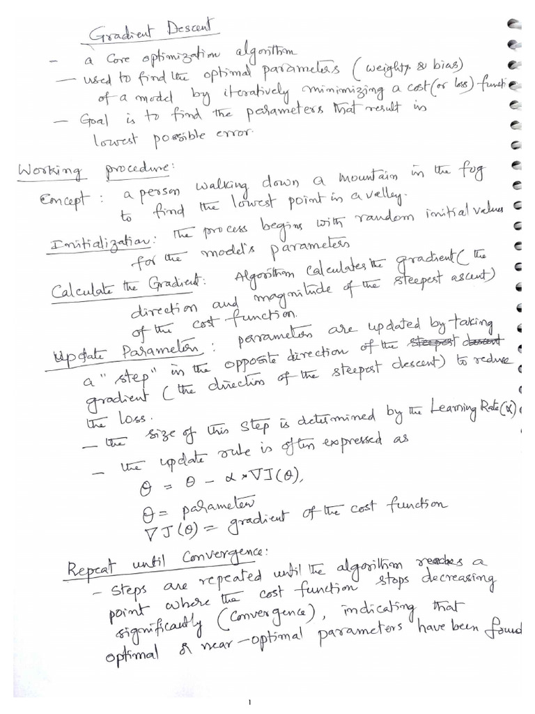 Gradient - Descent | PDF