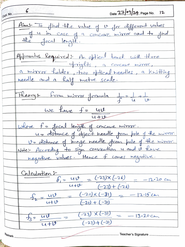 Experiment - 5 Physics 12th | PDF