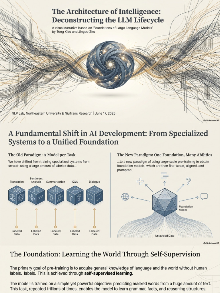 LLM Lifecycle From Foundation To Frontier | PDF