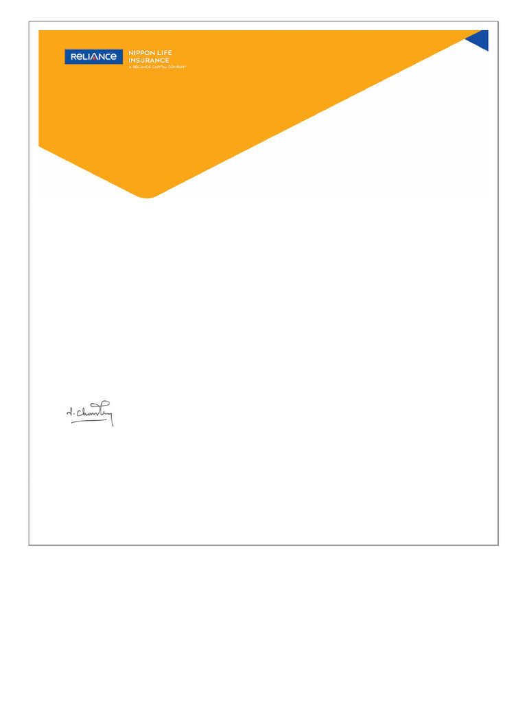 Intimation Letter On Prolonged Absence | PDF