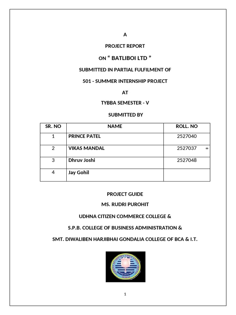 19-BATLIBOI LTD. (2) | PDF | Grinding (Abrasive Cutting) | Inventory