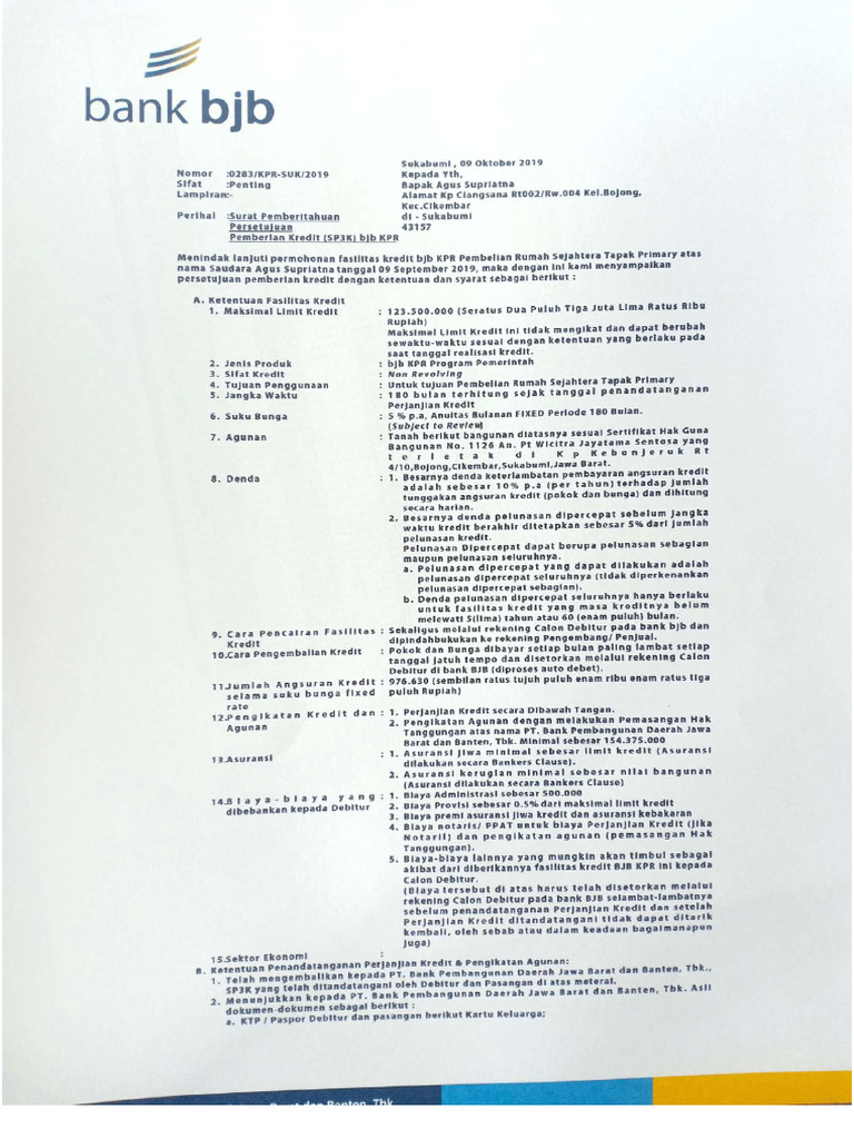 Sp3k Agus Supriatna | PDF