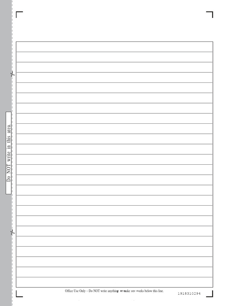 Writing Booklet | PDF