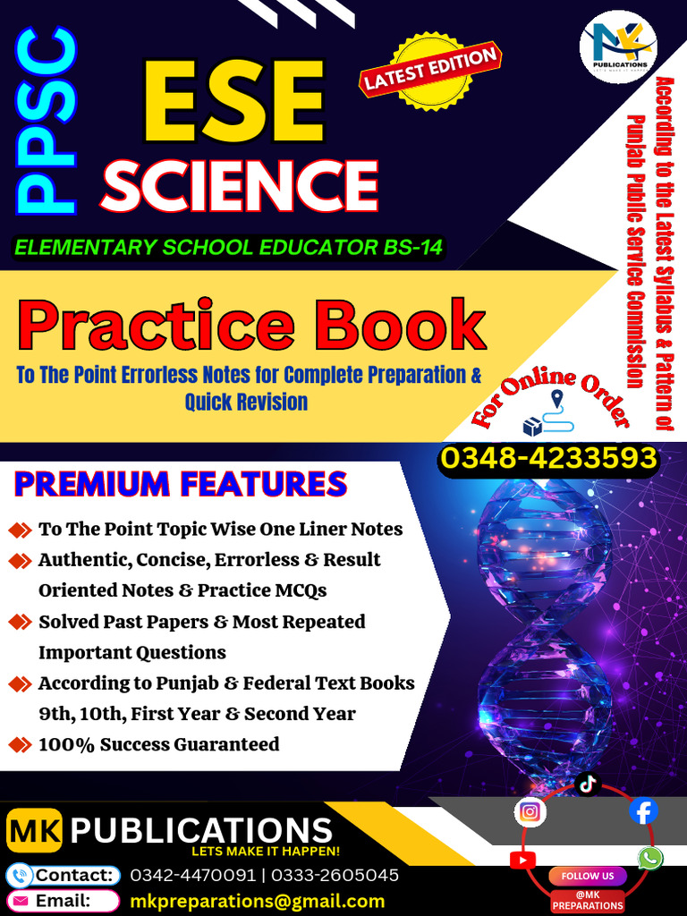 ESE Science - Sample | PDF | Dominance (Genetics) | Zygosity