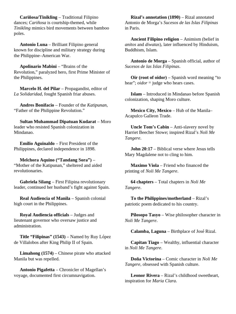 Rizal Recitation | PDF | Philippines | Spanish East Indies