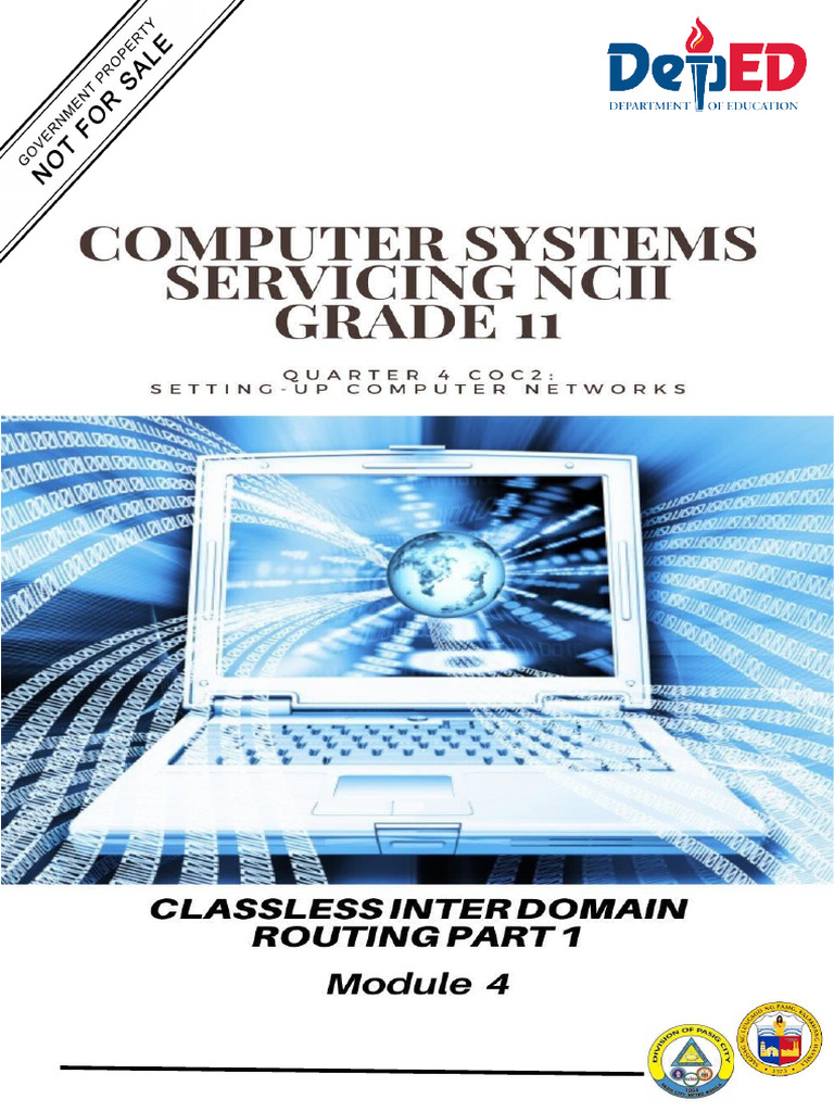 TVL-CSS11-Q4-M4 | PDF | Ip Address | Internet Protocols