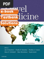 Travel Medicine 4th Edition Jay Keystone Ebook & Testbank | PDF