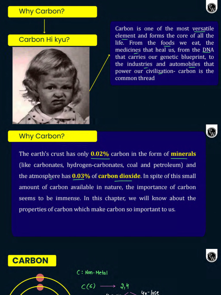 Carbon and Its Compounds | PDF