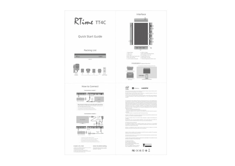 Rtime TT4C | PDF