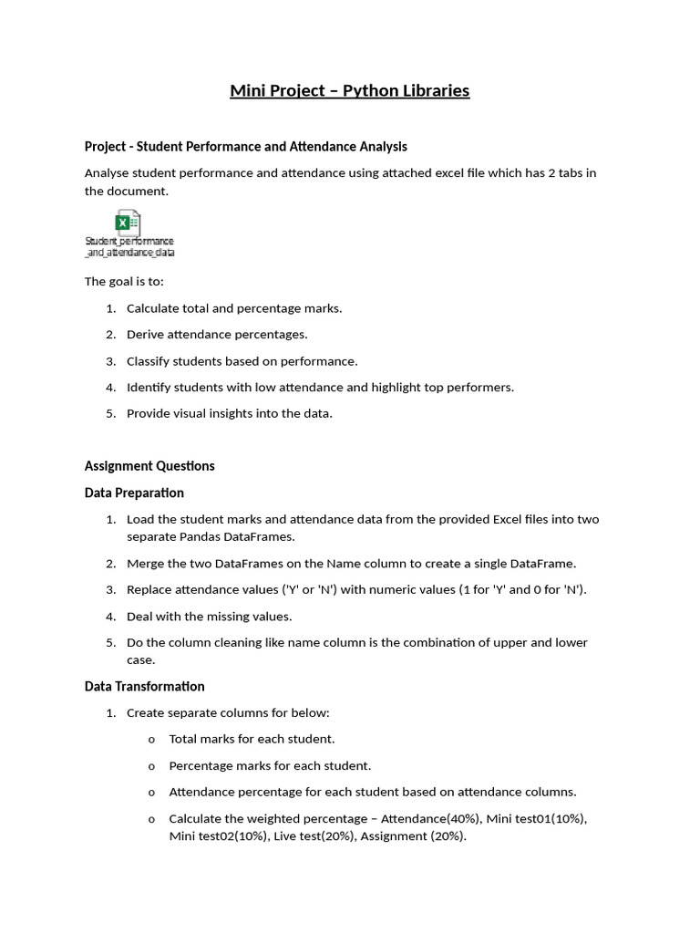 Student Performance Analysis | PDF