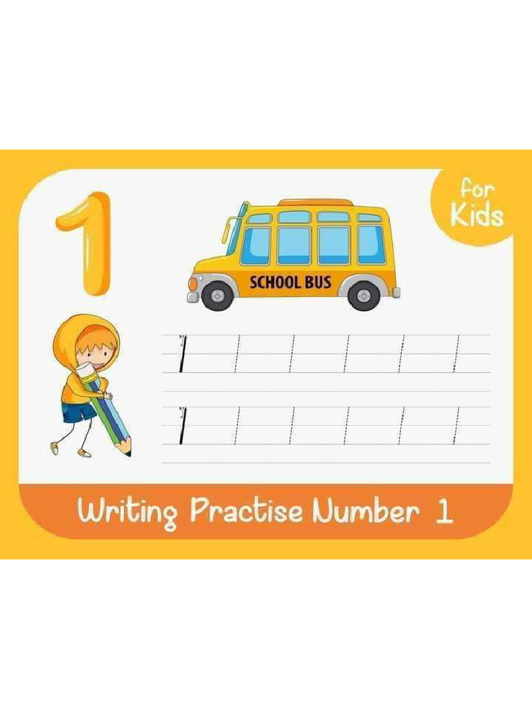 Writing Practice 1-10 | PDF