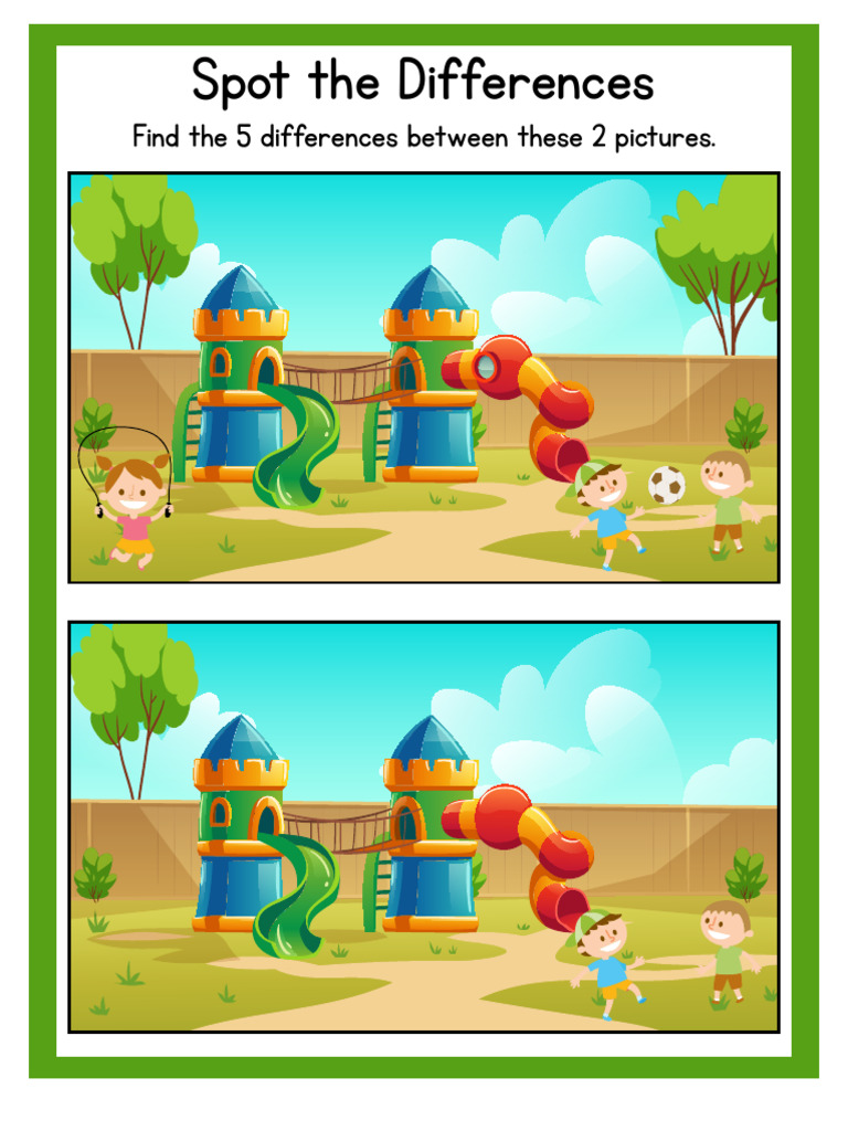 Spot The Differences | PDF