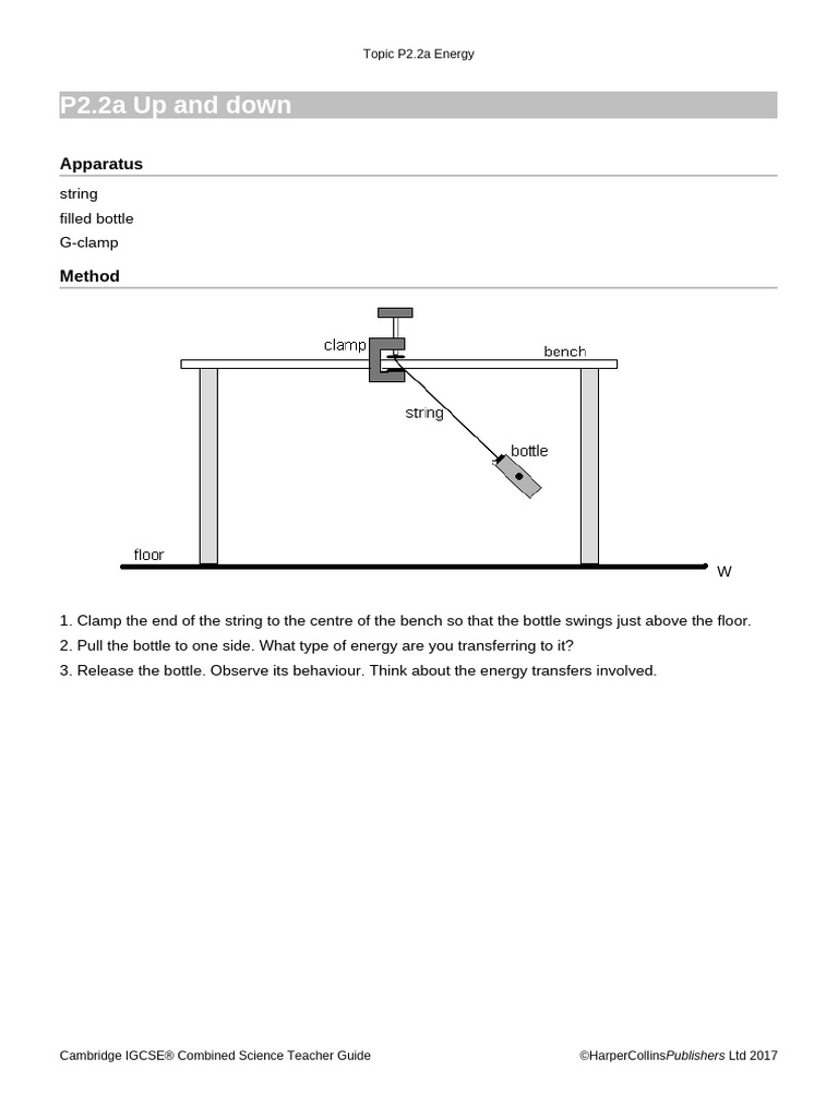 P2.2a Worksheet | PDF