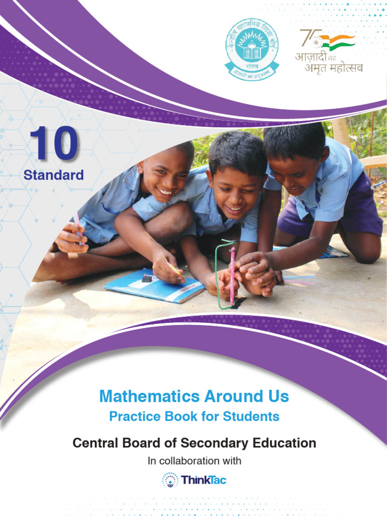 PracticeBook_Maths10 | PDF | Elementary Geometry | Euclidean Geometry