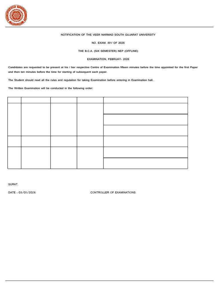 Bca 6th Sem Nep February-2026-1 | PDF