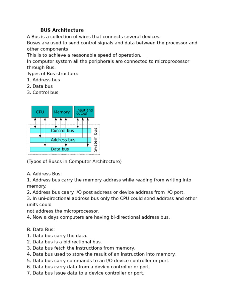 Bus UNIT3 | PDF