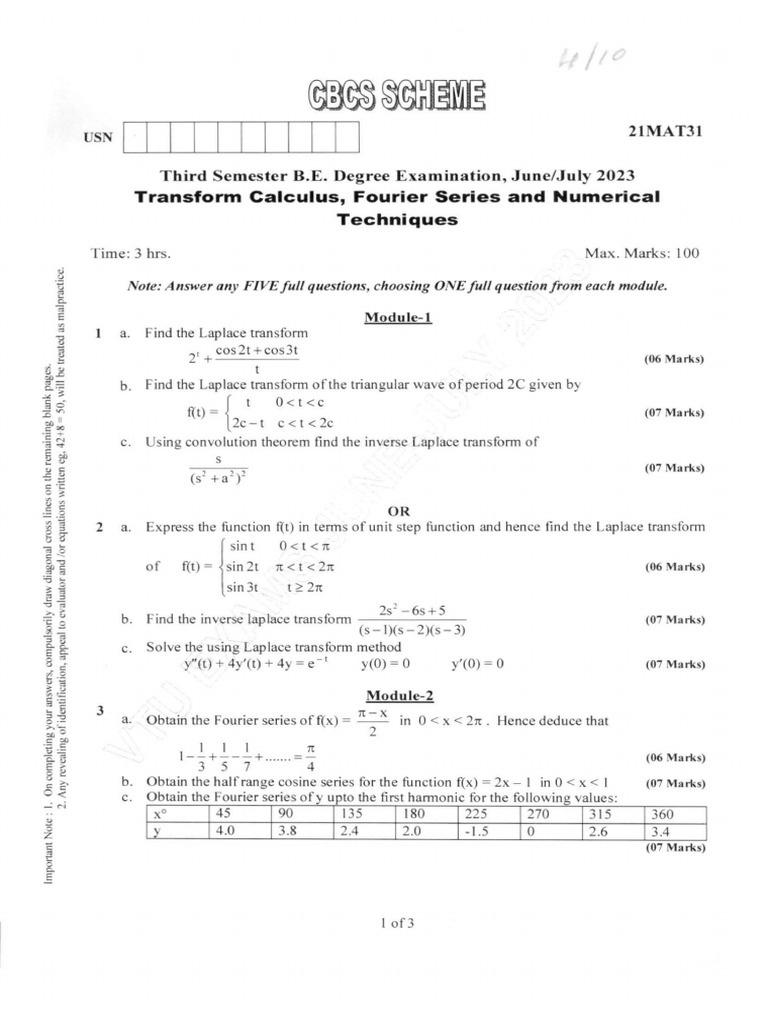 M3 2nd Attempt | PDF