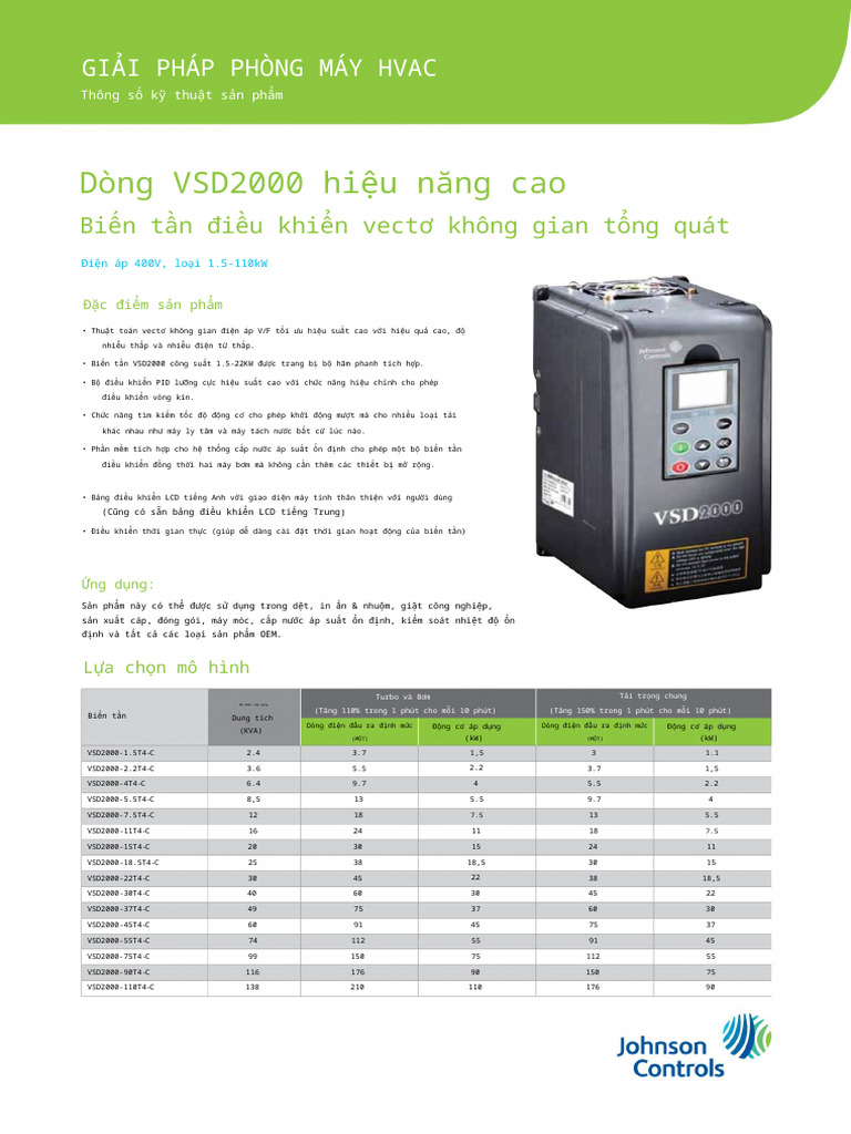 VSD2000 Catalog | PDF