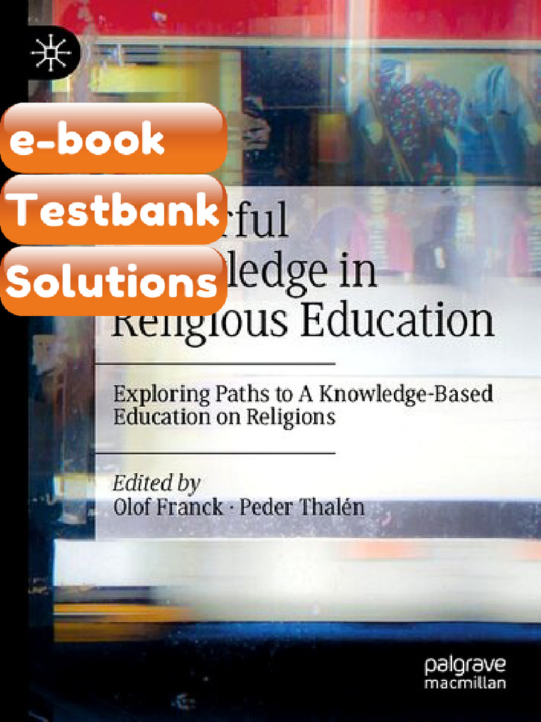 Powerful Knowledge in Religious Education Exploring Paths to ...