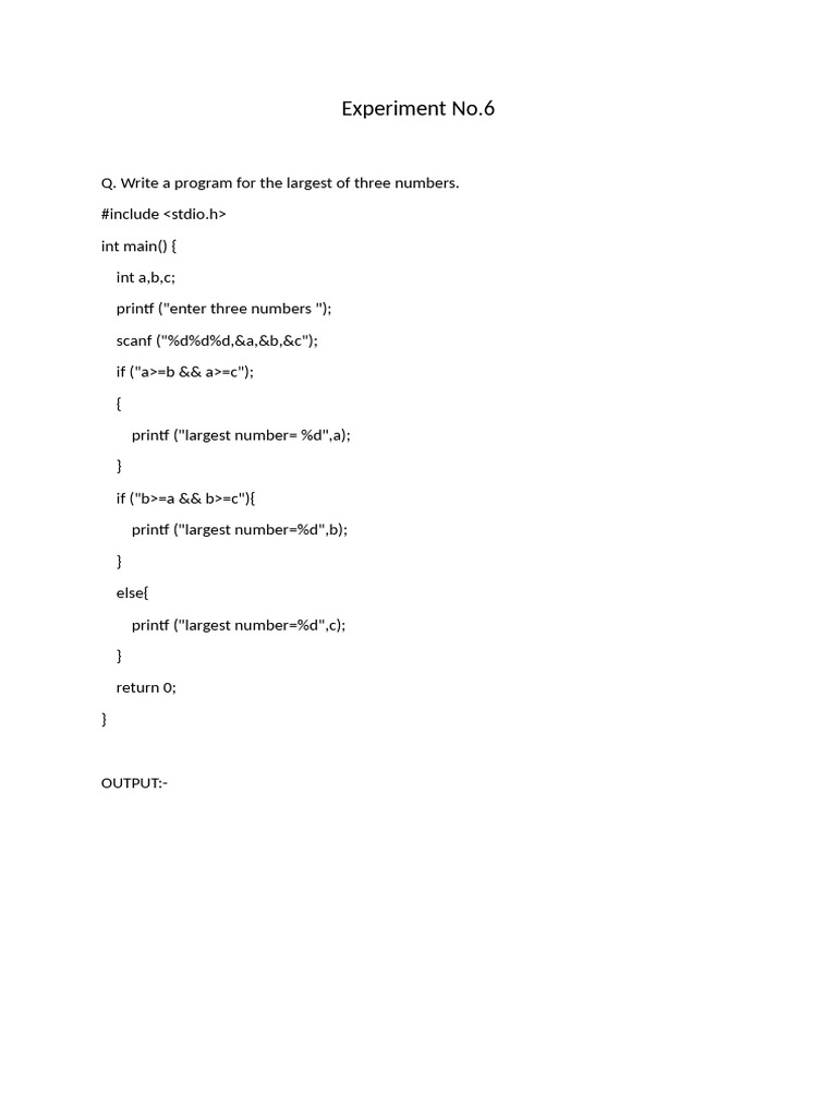 EXP C 6 (2) | PDF