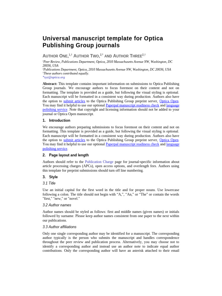 Universal Template | PDF | Data | Citation