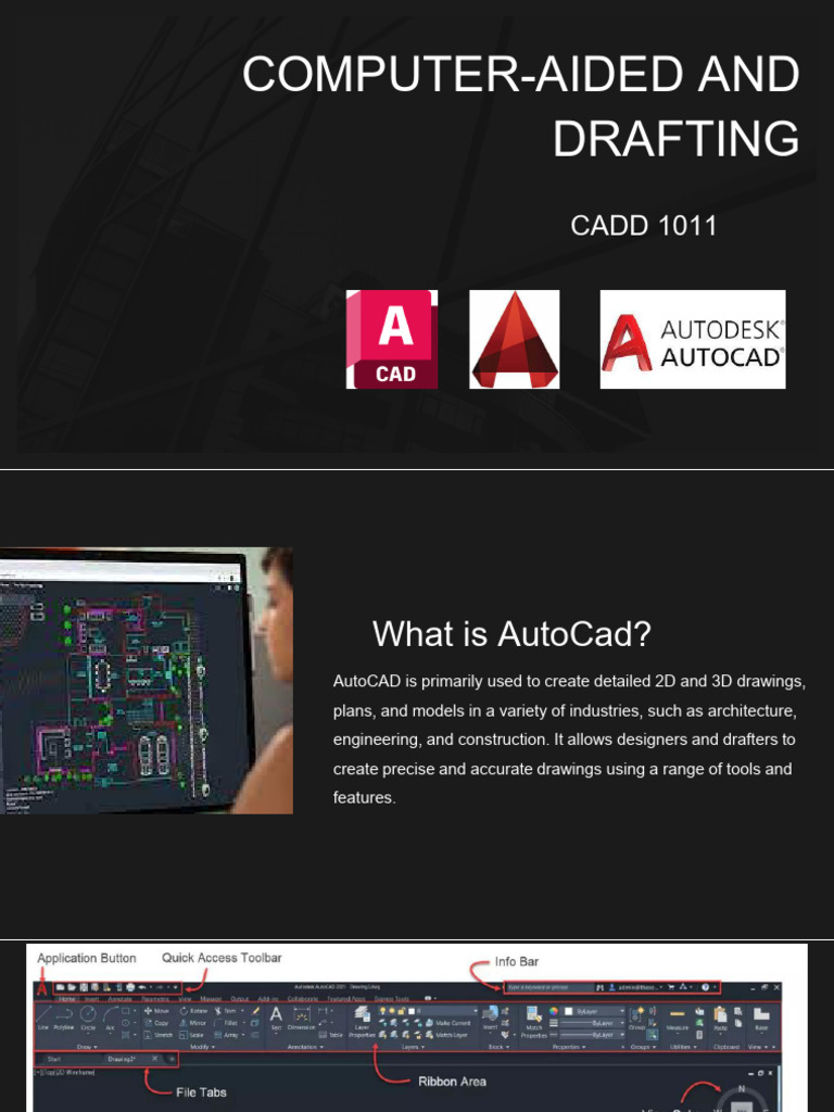Parts of Computer-Aided Drafting | PDF