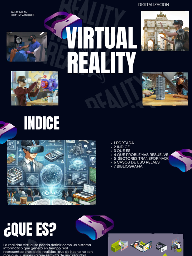 Virtual | PDF | Realidad virtual | Mundo virtual